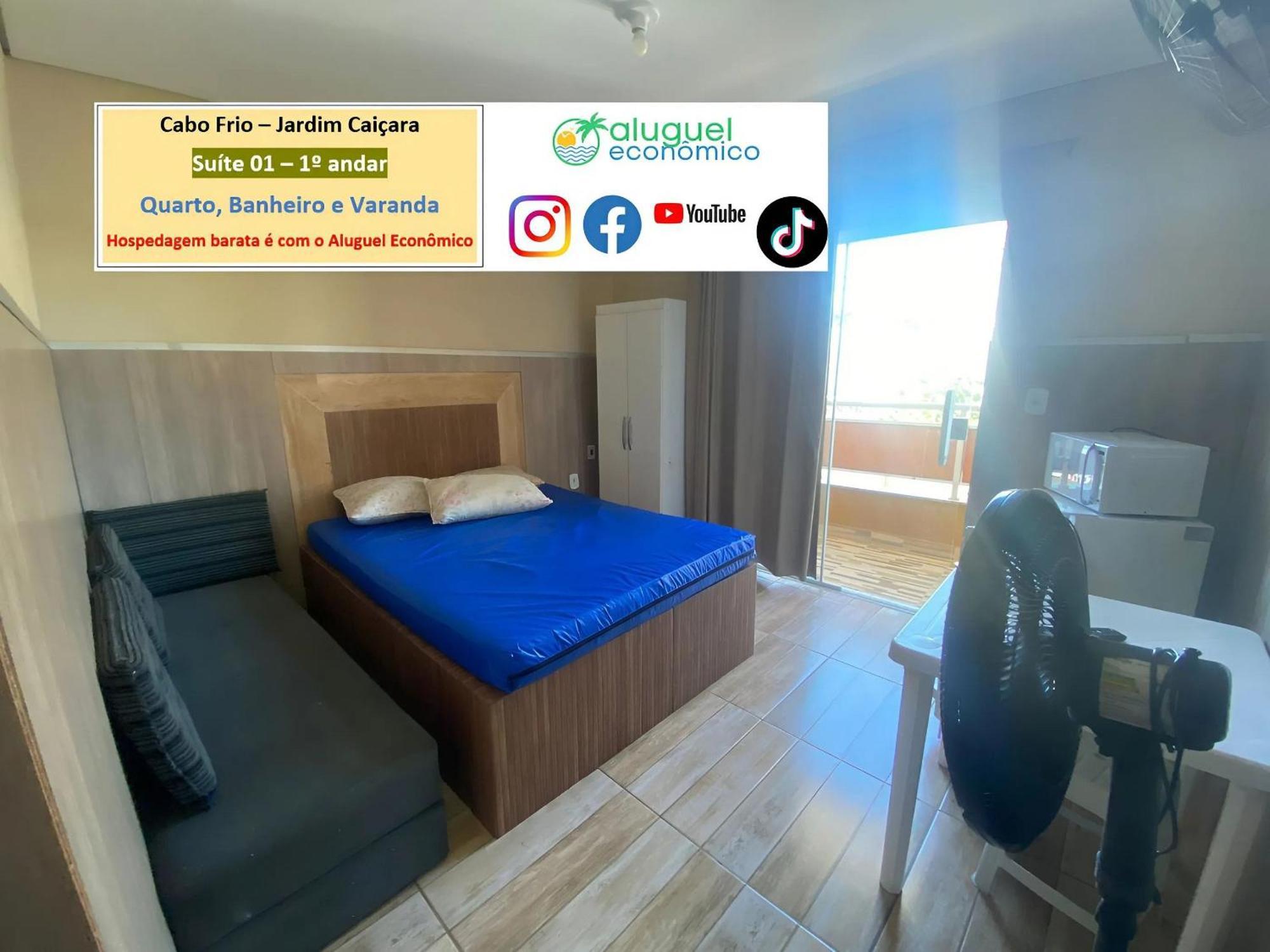 Cabo Frio - Jardim Caicara - Aluguel Economico Lejlighed Eksteriør billede