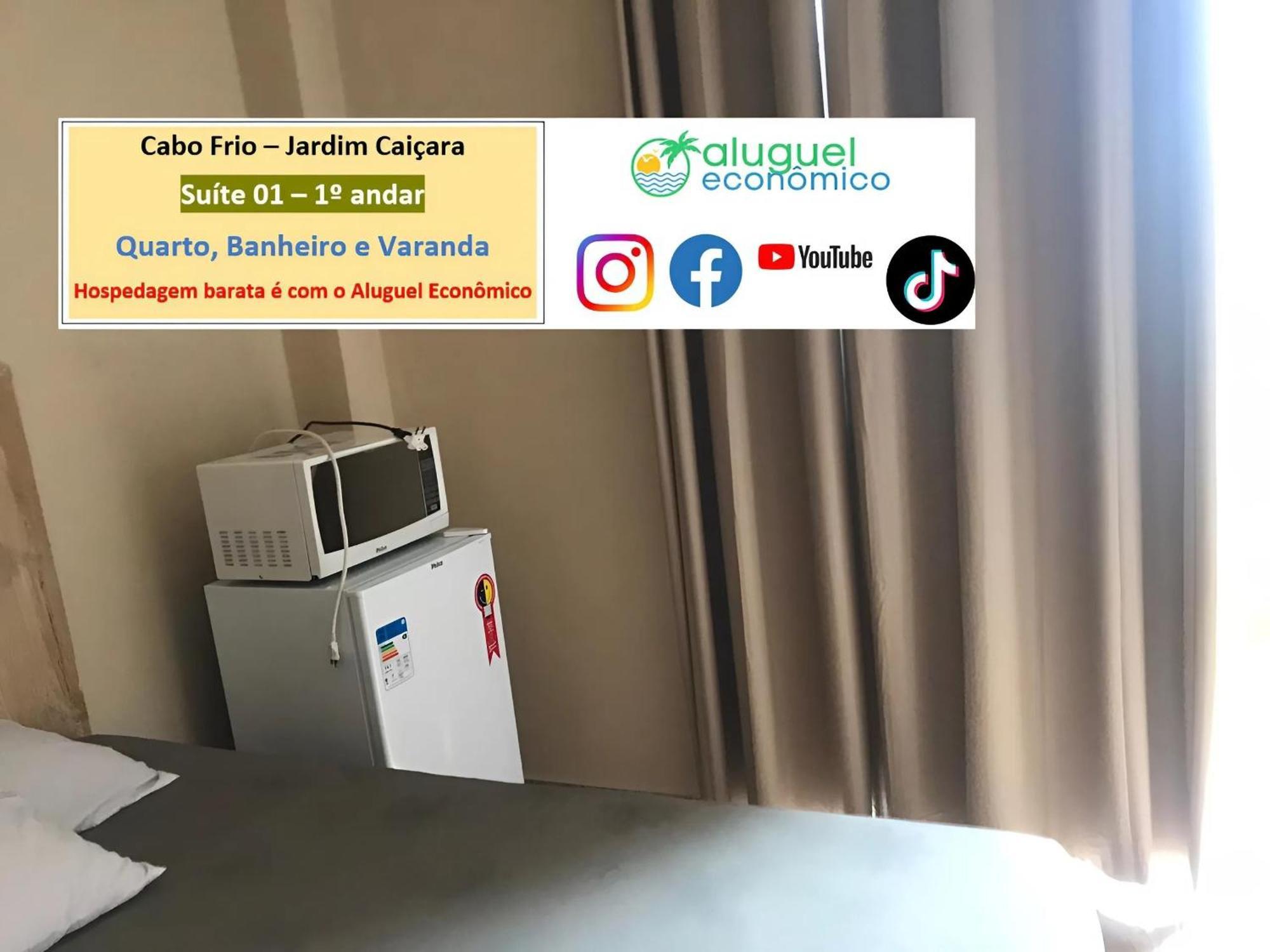 Cabo Frio - Jardim Caicara - Aluguel Economico Lejlighed Eksteriør billede