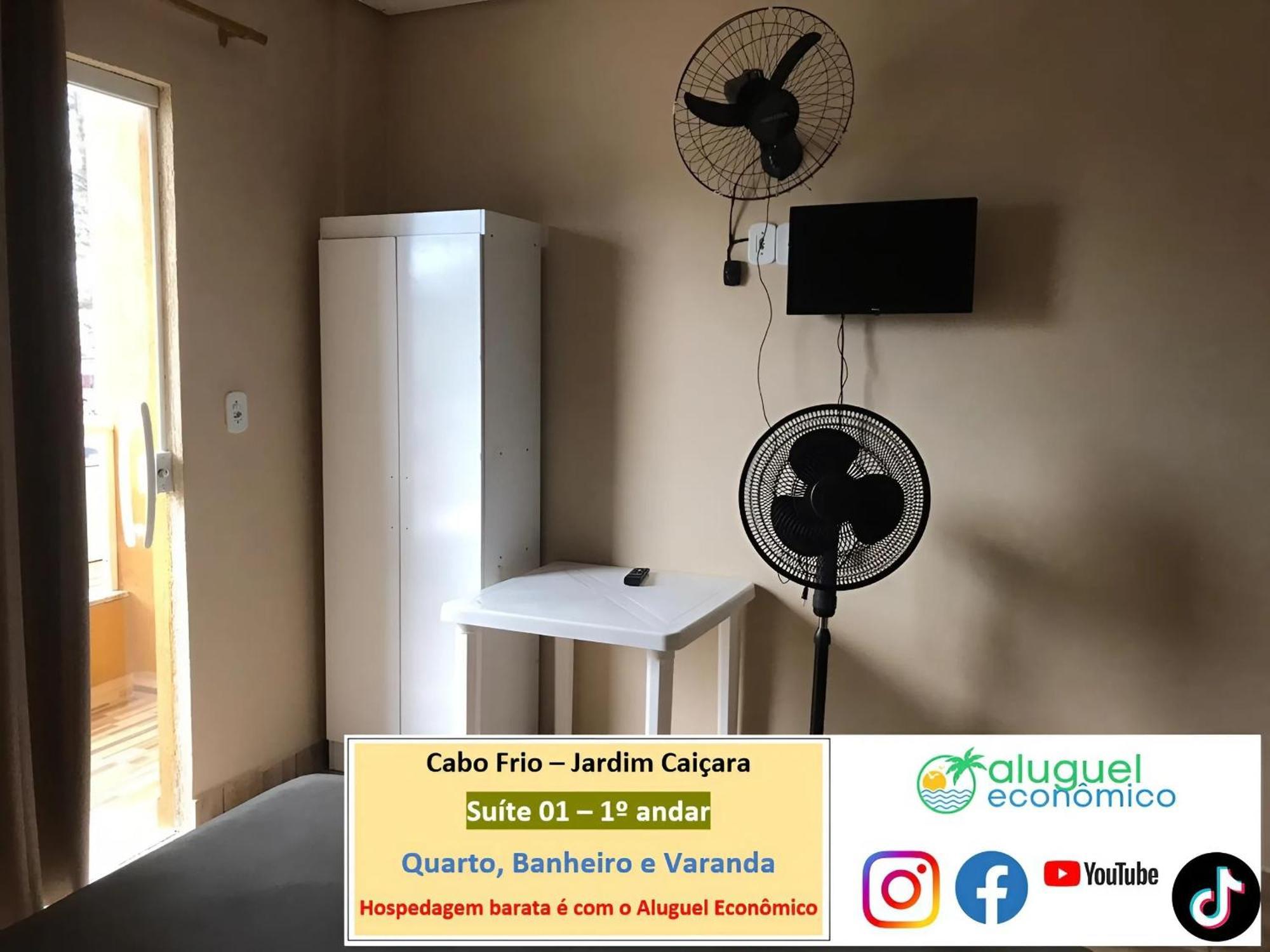 Cabo Frio - Jardim Caicara - Aluguel Economico Lejlighed Eksteriør billede