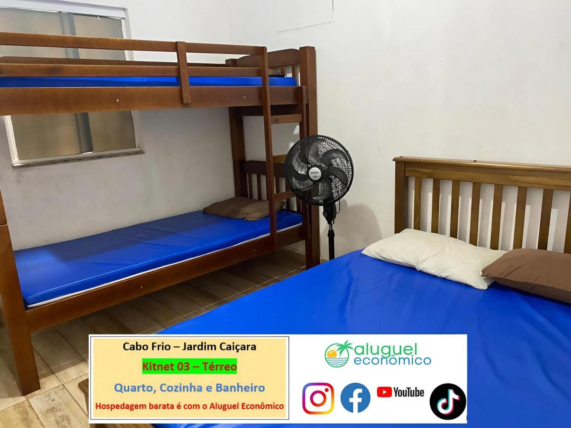 Cabo Frio - Jardim Caicara - Aluguel Economico Lejlighed Eksteriør billede