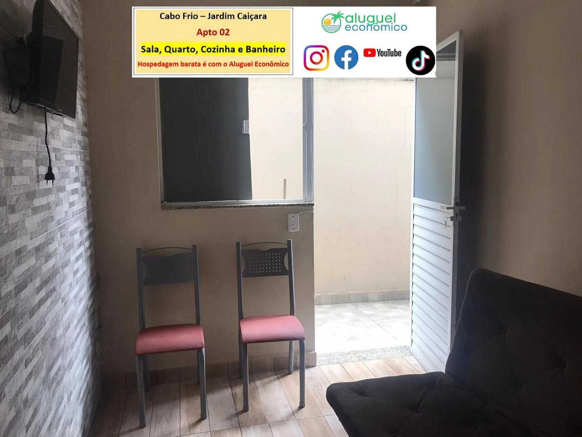 Cabo Frio - Jardim Caicara - Aluguel Economico Lejlighed Eksteriør billede