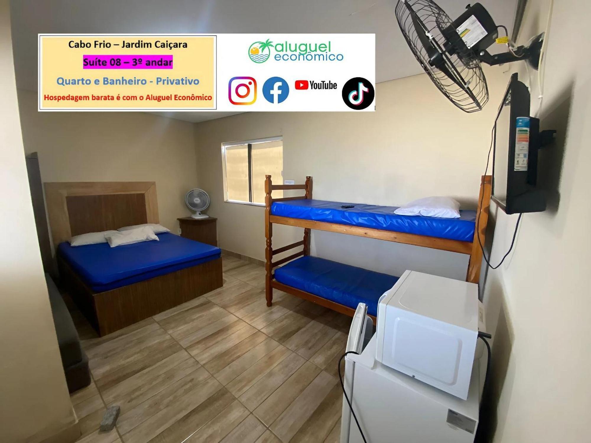 Cabo Frio - Jardim Caicara - Aluguel Economico Lejlighed Eksteriør billede