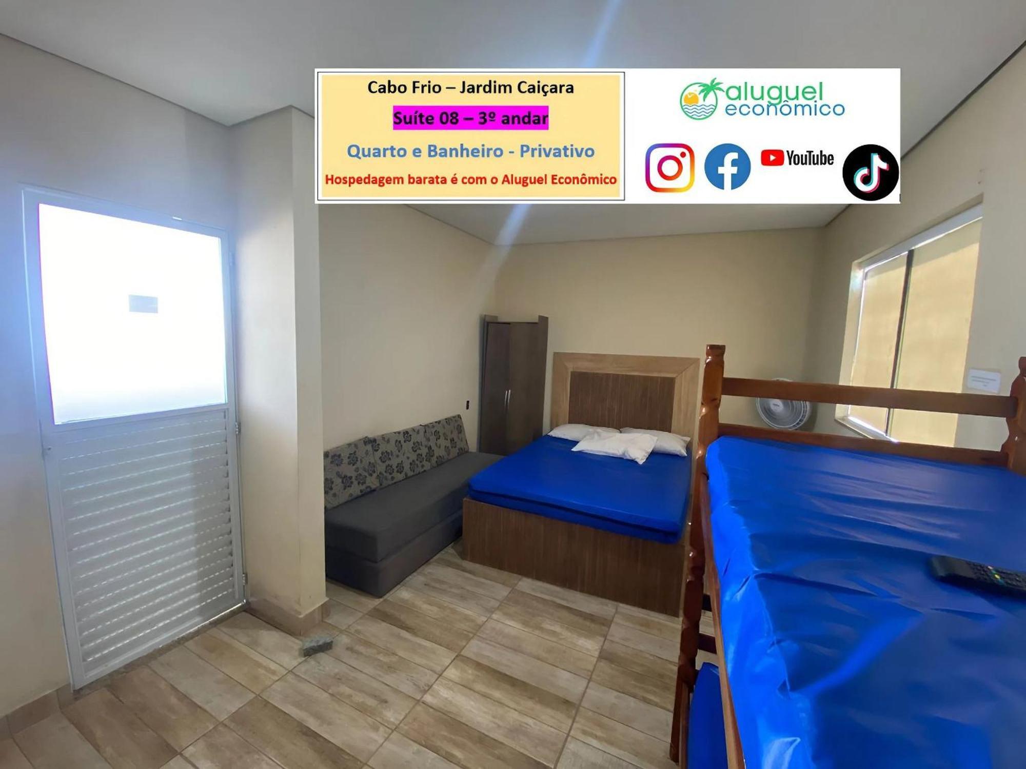 Cabo Frio - Jardim Caicara - Aluguel Economico Lejlighed Eksteriør billede